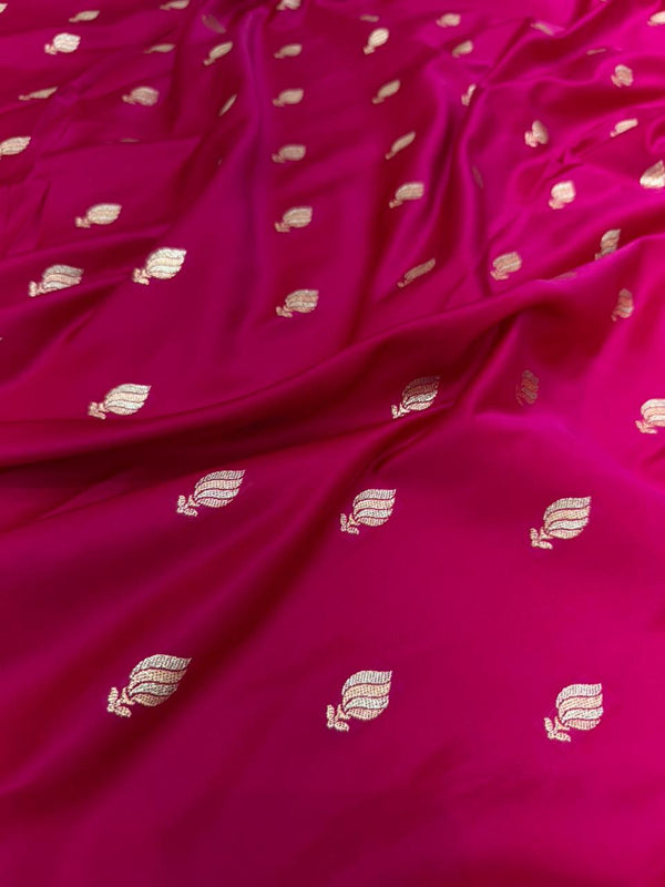 Pink Mashru Silk Saree